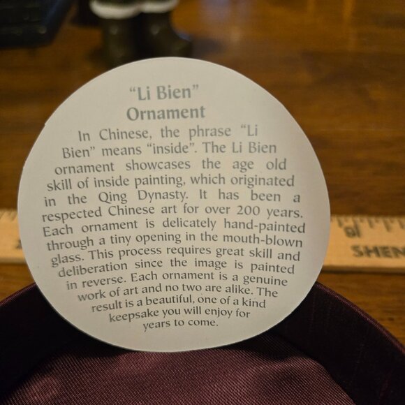 Pier 1 Li Bien Christmas Stockings Ornament - Picture 9 of 11